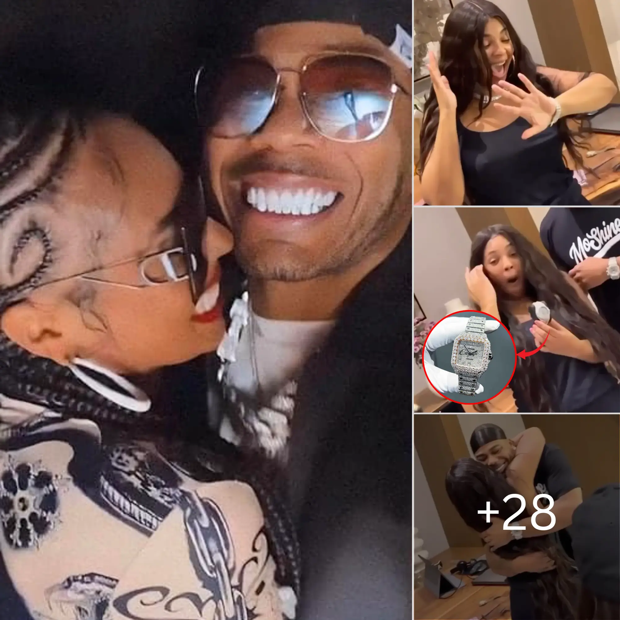 Just A Normal Day Nelly Gave His Wife Ashanti A Sparkling Cartier