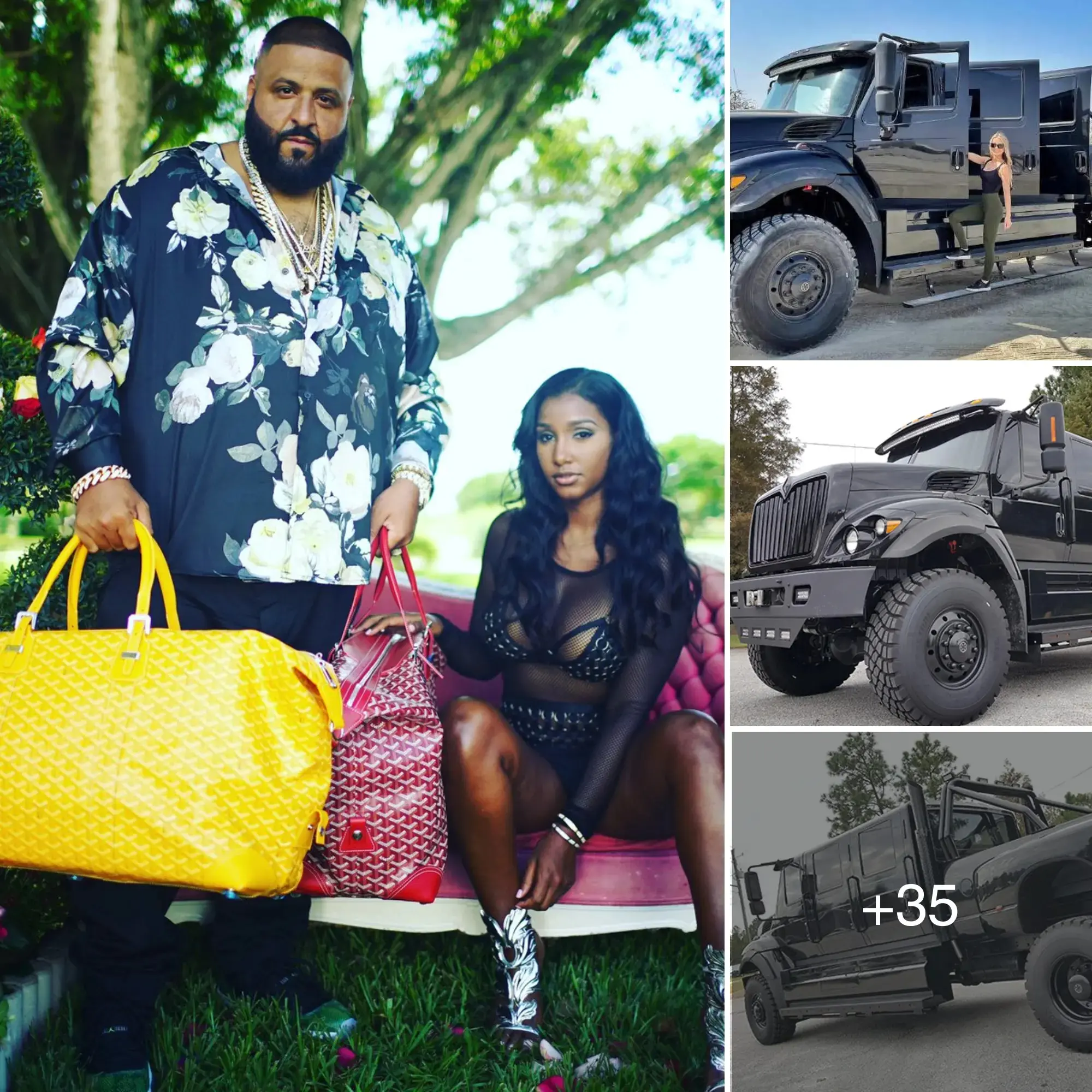 DJ Khaled bought a luxury car with up to 6 doors, the full life ...