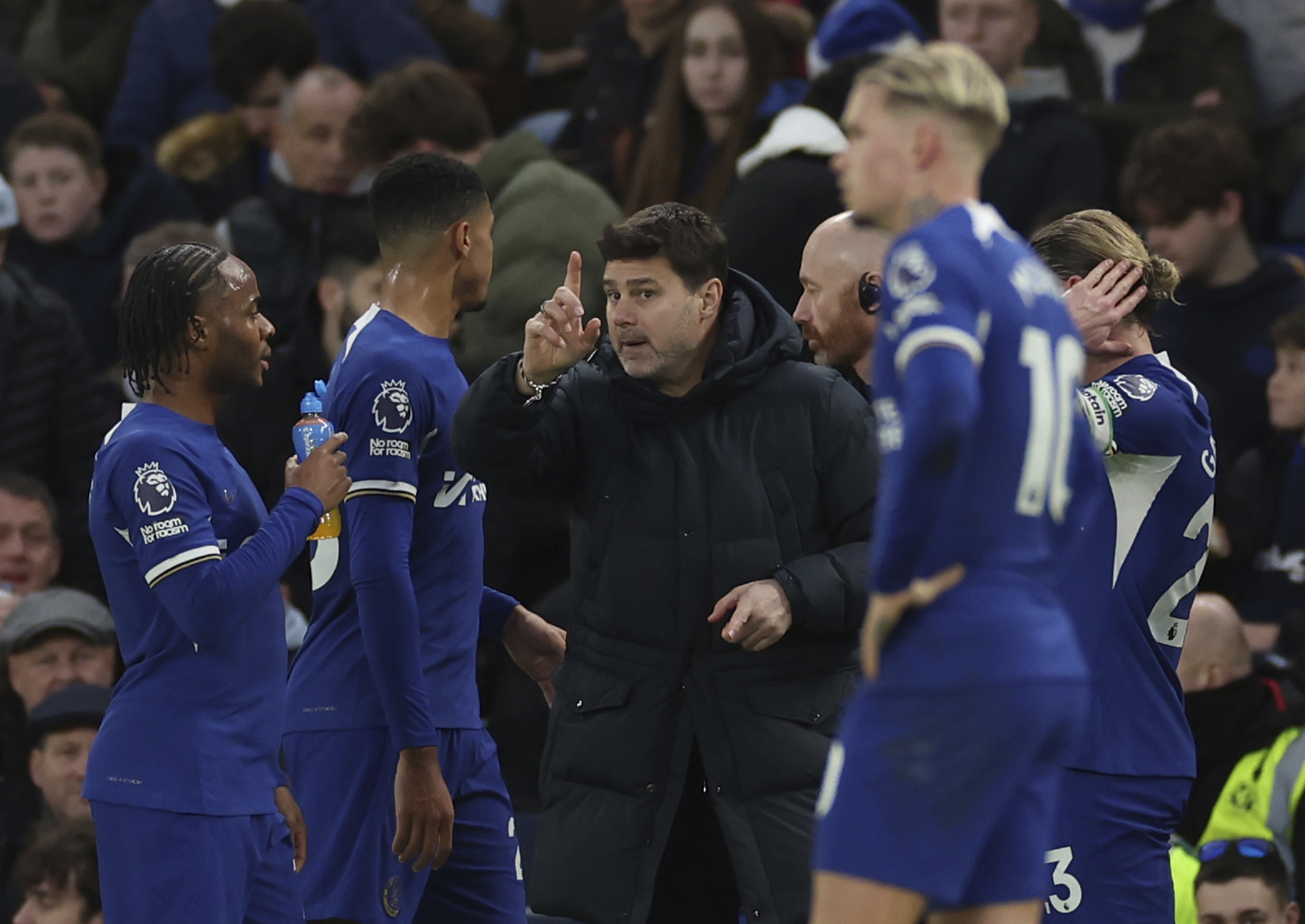 Mauricio Pochettino's team talk was vital in getting Chelsea the three points