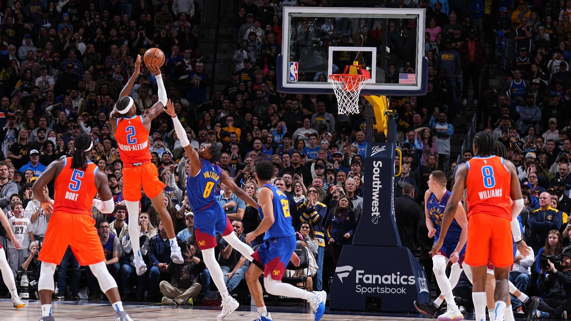 Thunder Secure Victory Over Nuggets With Shai Gilgeous-Alexander's Game ...