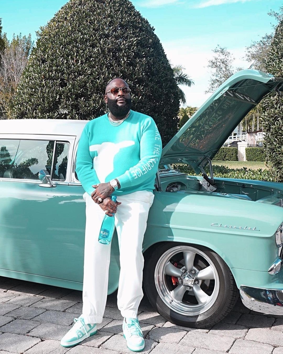 Rick Ross Turns 46, Celebrates His Birthday with Another Chevrolet Bel Air, Naturally - autoevolution