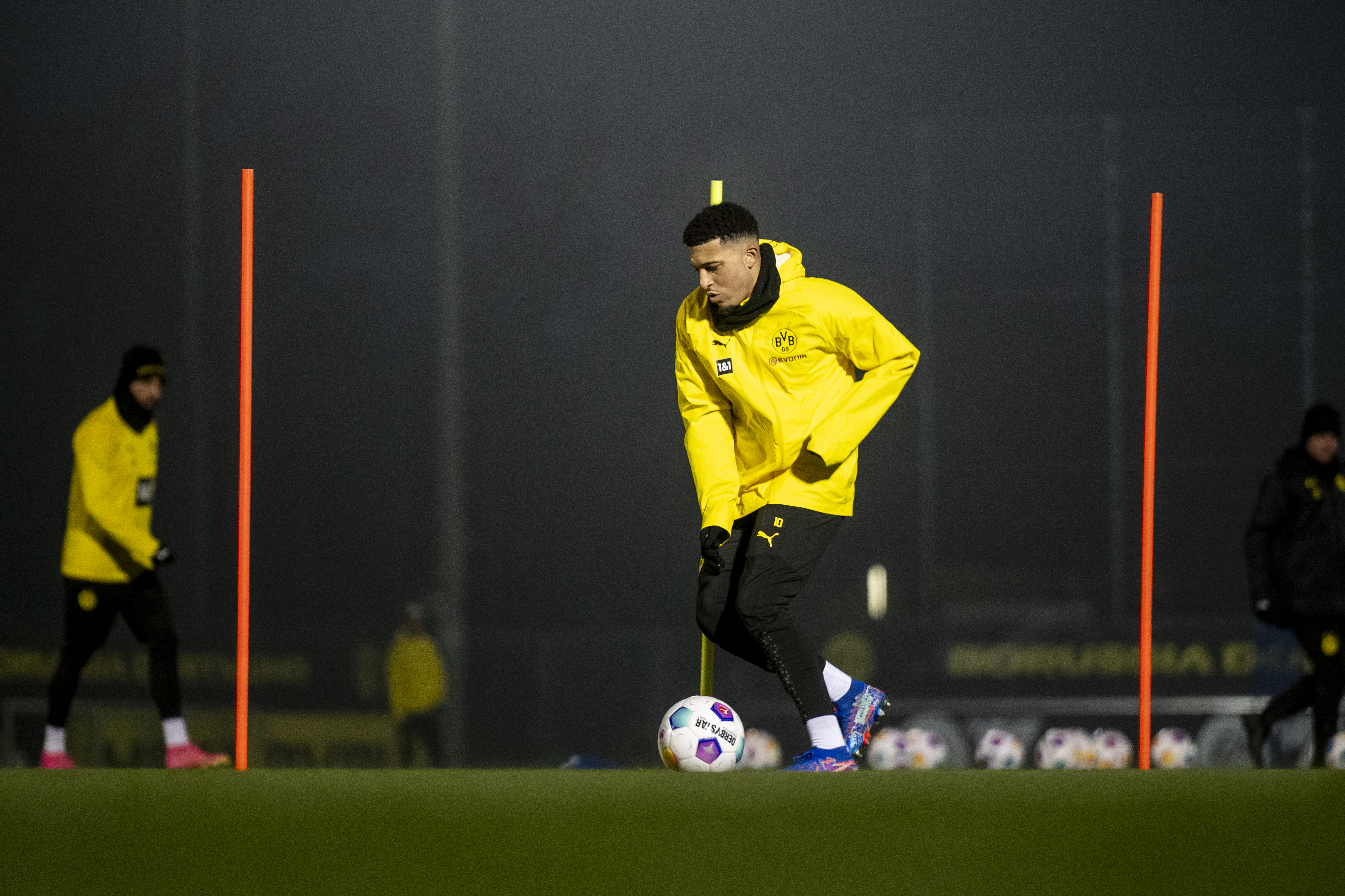 Jadon Sancho has started training with Borussia Dortmund