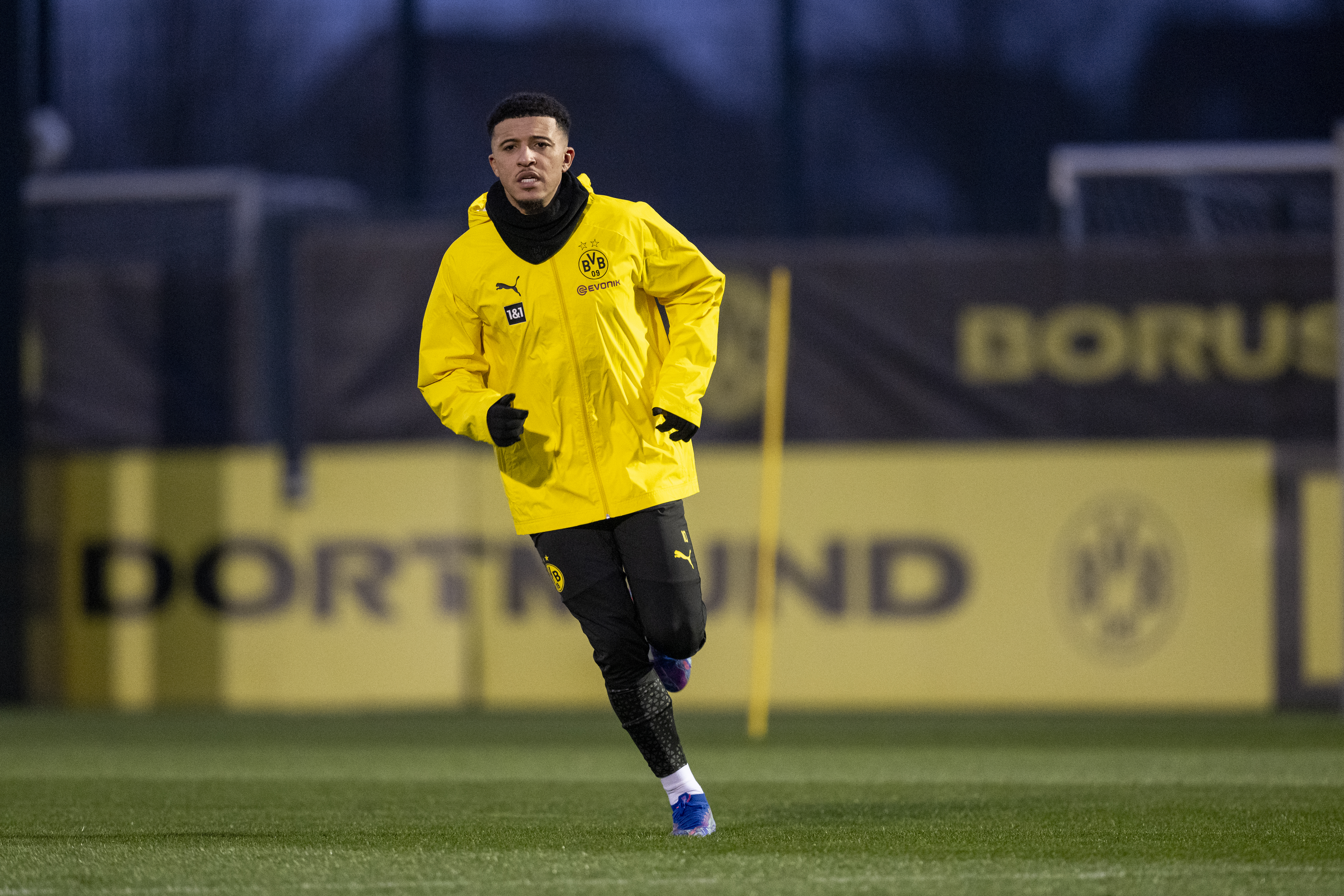 Sancho returned to his old stomping ground to train