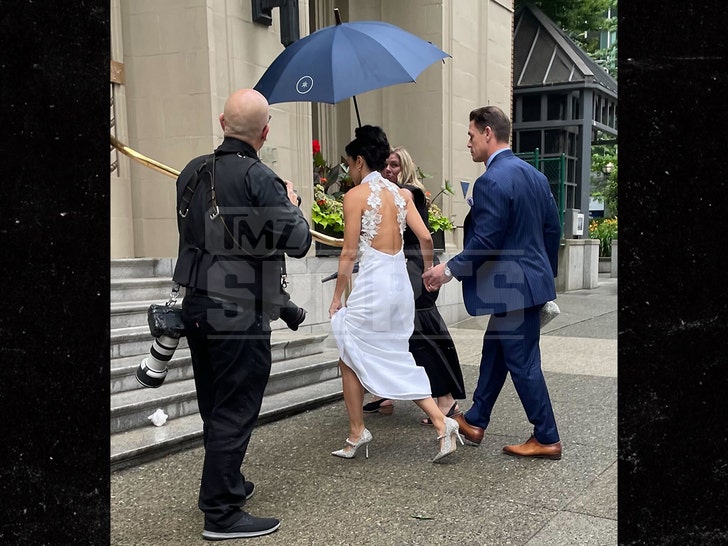 John Cena & Shay Shariatzadeh Hit Swanky Club In Canada Weekend Of Wedding