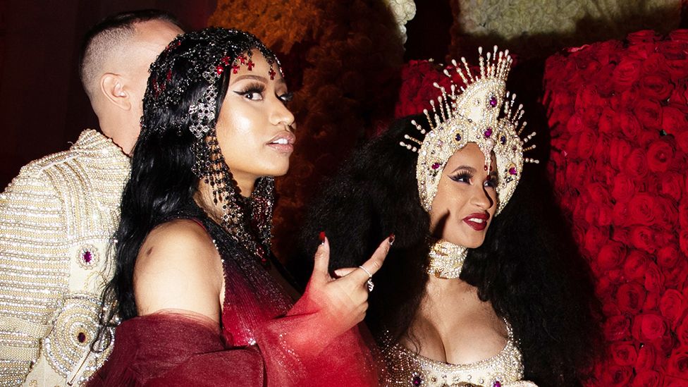 Nicki Minaj 'mortified' by Cardi B scuffle - BBC News