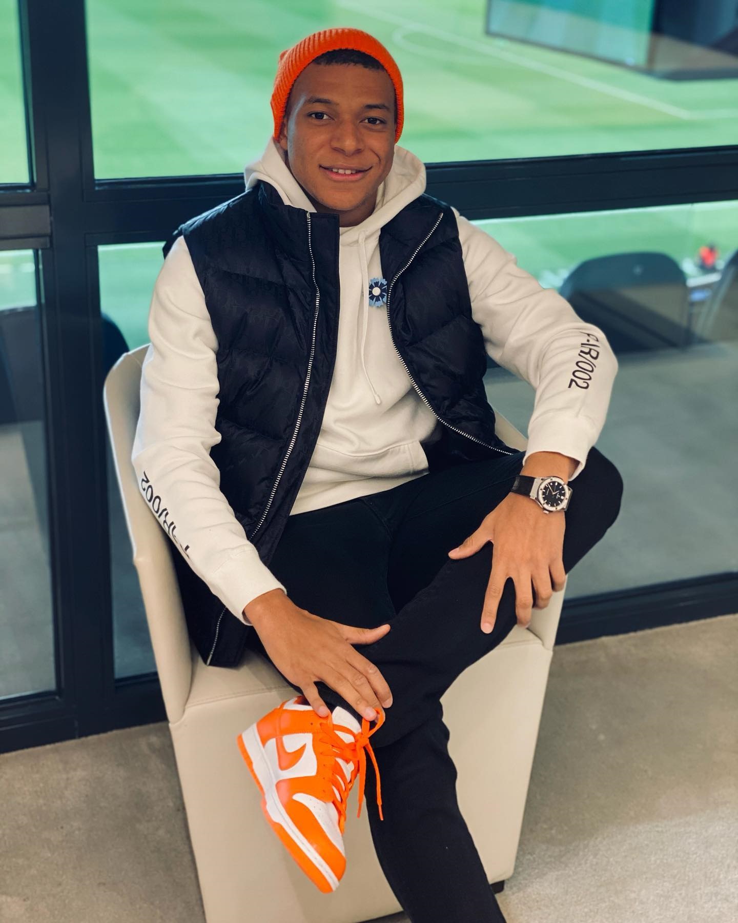 Mbappé fell in love with trainers after getting his first pair of Nike Air Max 1s