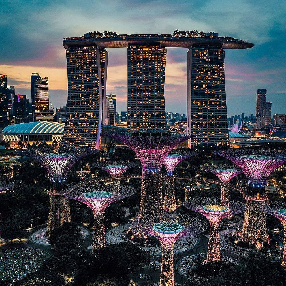 Du lịch Singapore khám phá vẻ đẹp vịnh Marina Bay Sands