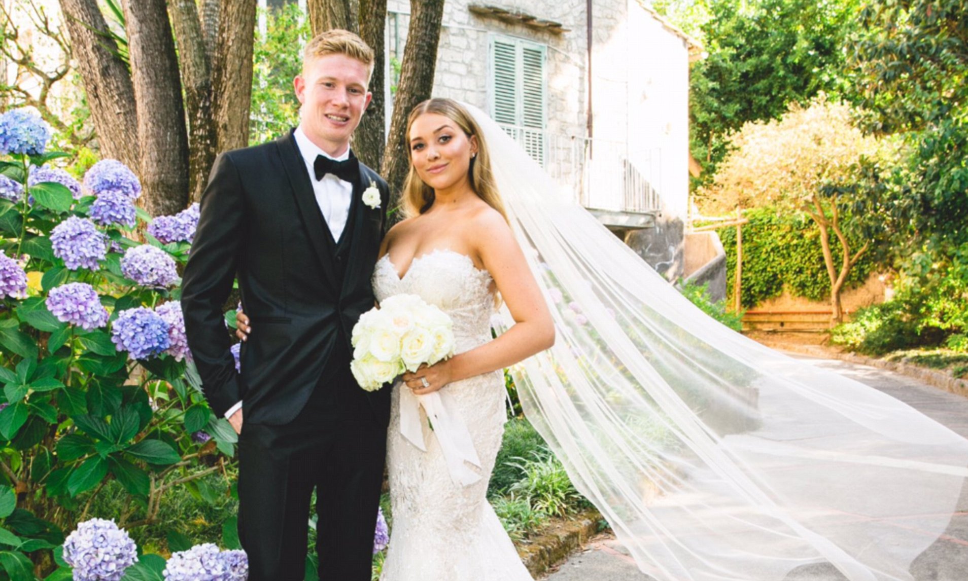 Kevin De Bruyne marries girlfriend Michele Lacroix | Daily Mail Online