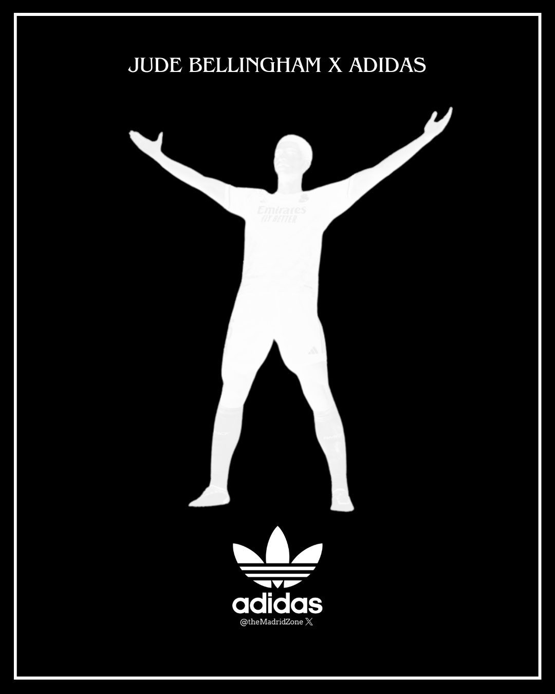 OFFICIAL: Adidas releases signature logo featuring Real Madrid's 'talisman' Jude Bellingham