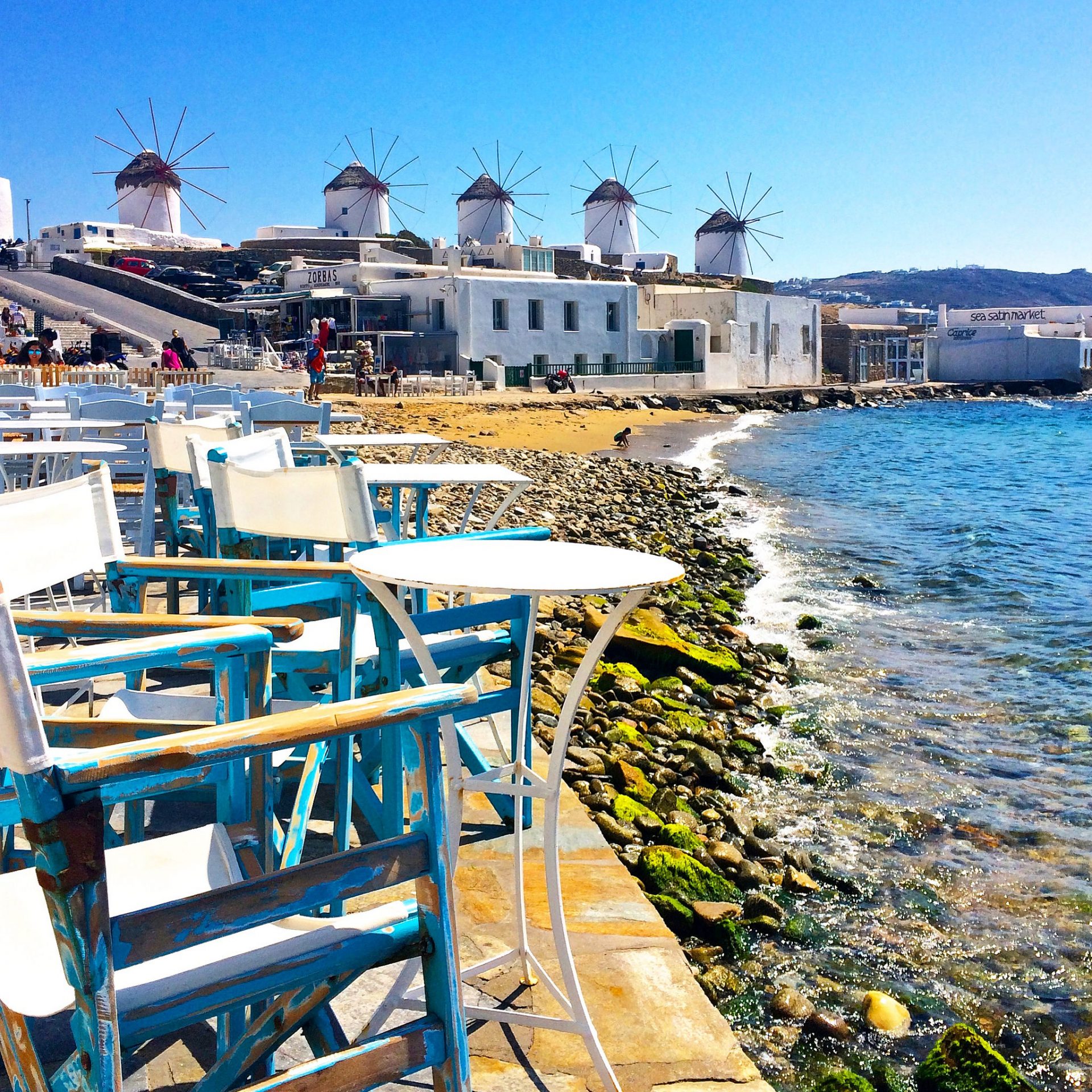 A walk through Little Venice in Mykonos - Travel Drink Dine