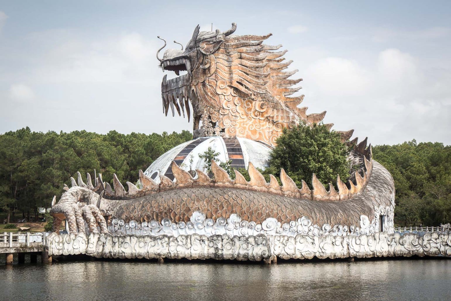 Abandoned water park, Hue, Vietnam