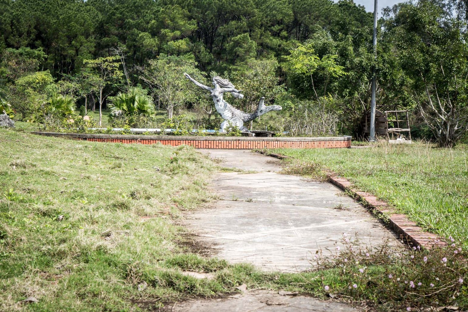 Abandoned water park, Hue, Vietnam