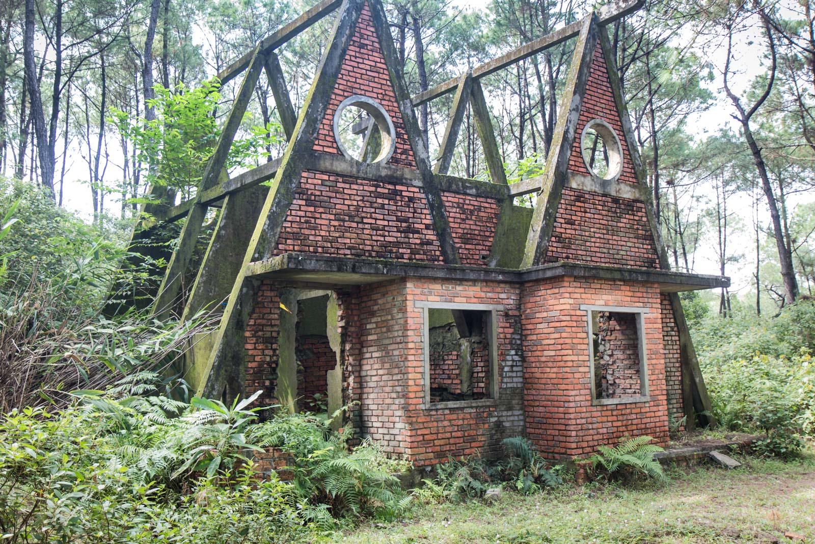 Abandoned water park, Hue, Vietnam