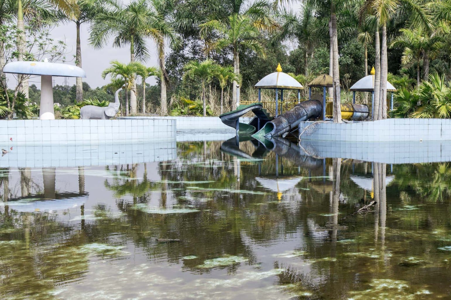 Abandoned water park, Hue, Vietnam