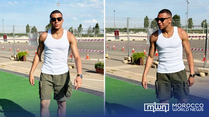 Kylian Mbappe Spends Vacation in Marrakech