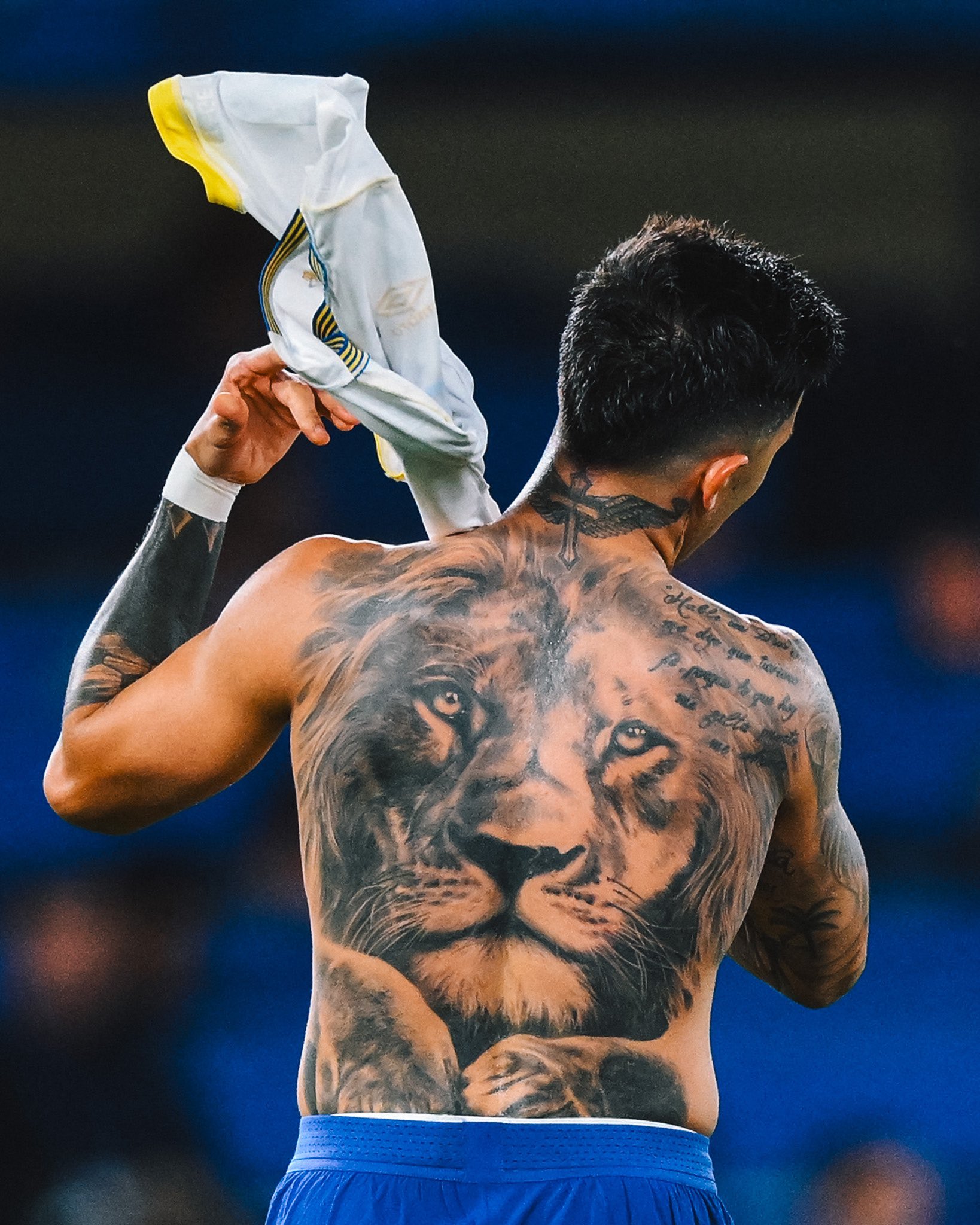 Half Virgin on X: "Footballers with the craziest back tattoos, A thread  1. Enzo Fernandez https://t.co/sZrbUvEBZF" / X