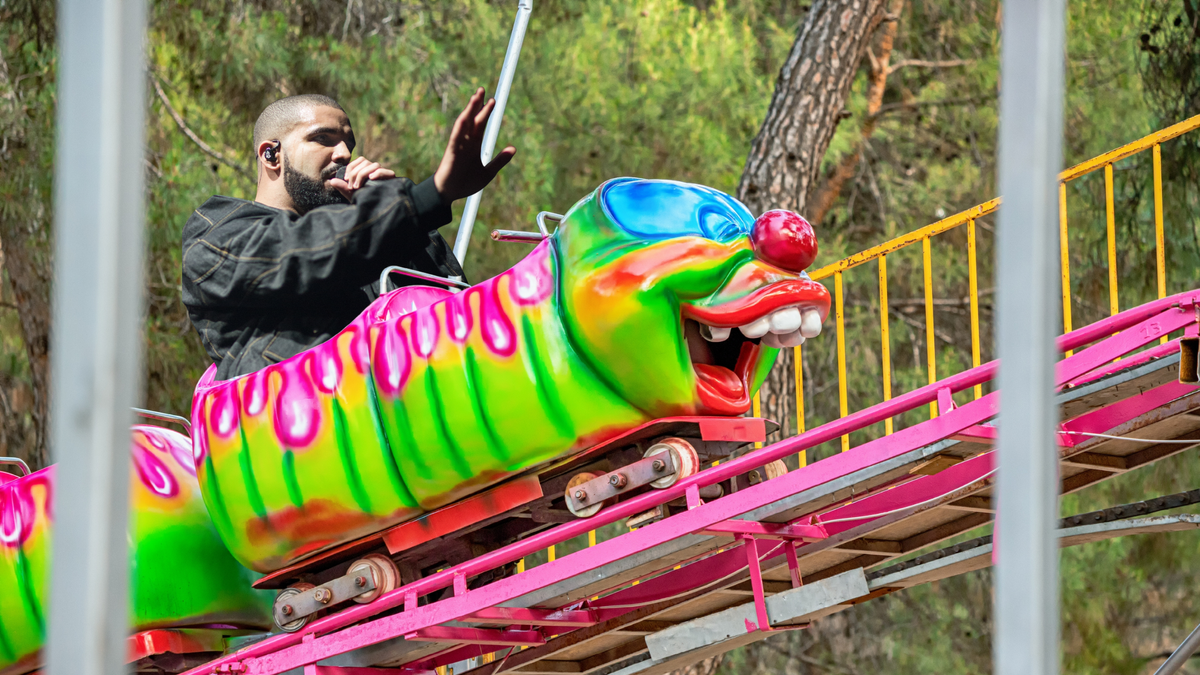 Drake to open unrideable art theme park