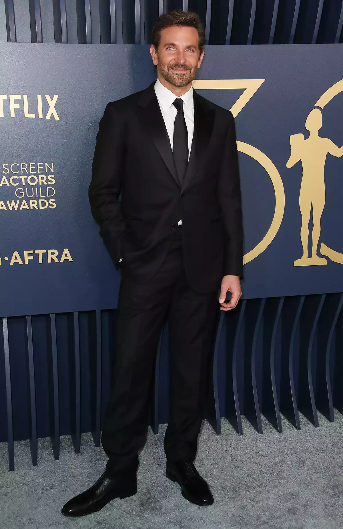 Bradley Cooper 30th Screen Actors Guild Awards, Arrivals, Shrine Auditorium, Los Angeles, California, USA - 24 Feb 2024