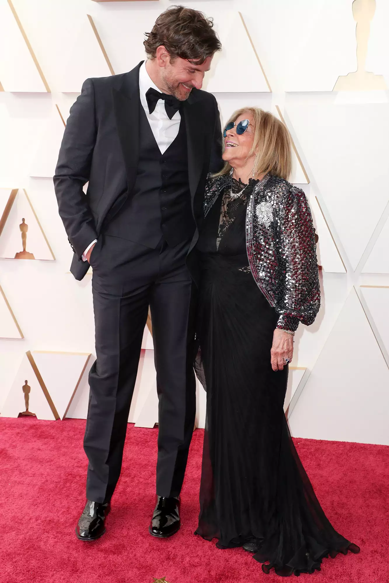 Bradley Cooper and Gloria Campano, 94th Annual Academy Awards, Arrivals, Los Angeles, USA - 27 Mar 2022