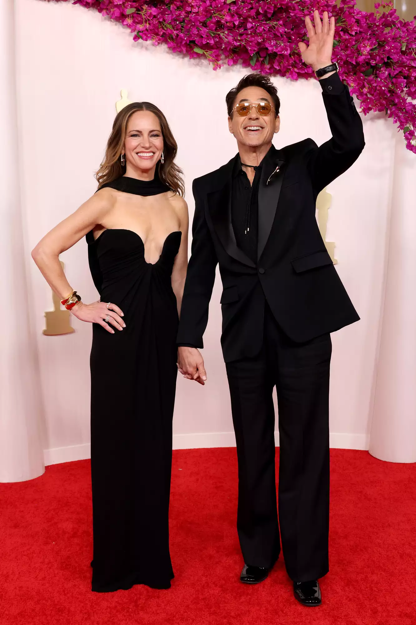 Susan Downey and Robert Downey Jr. at the Oscars March 10