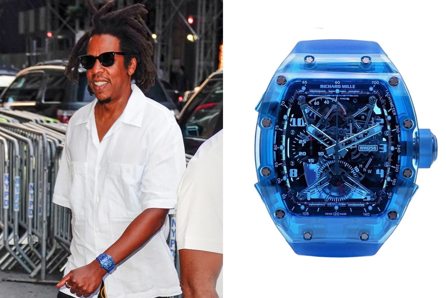 Jay-Z’s Richard Mille RM 056 Blue Sapphire