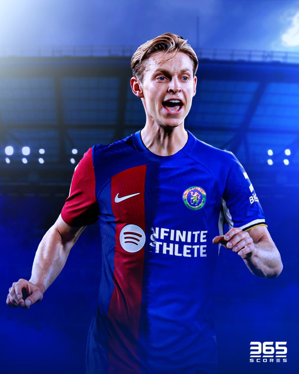 365Scores on X: "Chelsea lead the chase for Frenkie de Jong! The Blues are  willing to offer Barcelona €100m for the Dutch midfielder! #DeJong #Chelsea  #Barcelona #TransferTalk #EPL #365Scores https://t.co/w97lG4oQJ7" / X