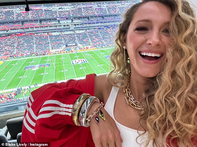 While enjoying the KC Chiefs and SF 49ers face off, she was draped in $500,000 worth of jewelry ¿ including a Deadpool friendship bracelet, which she showed off in her social media post