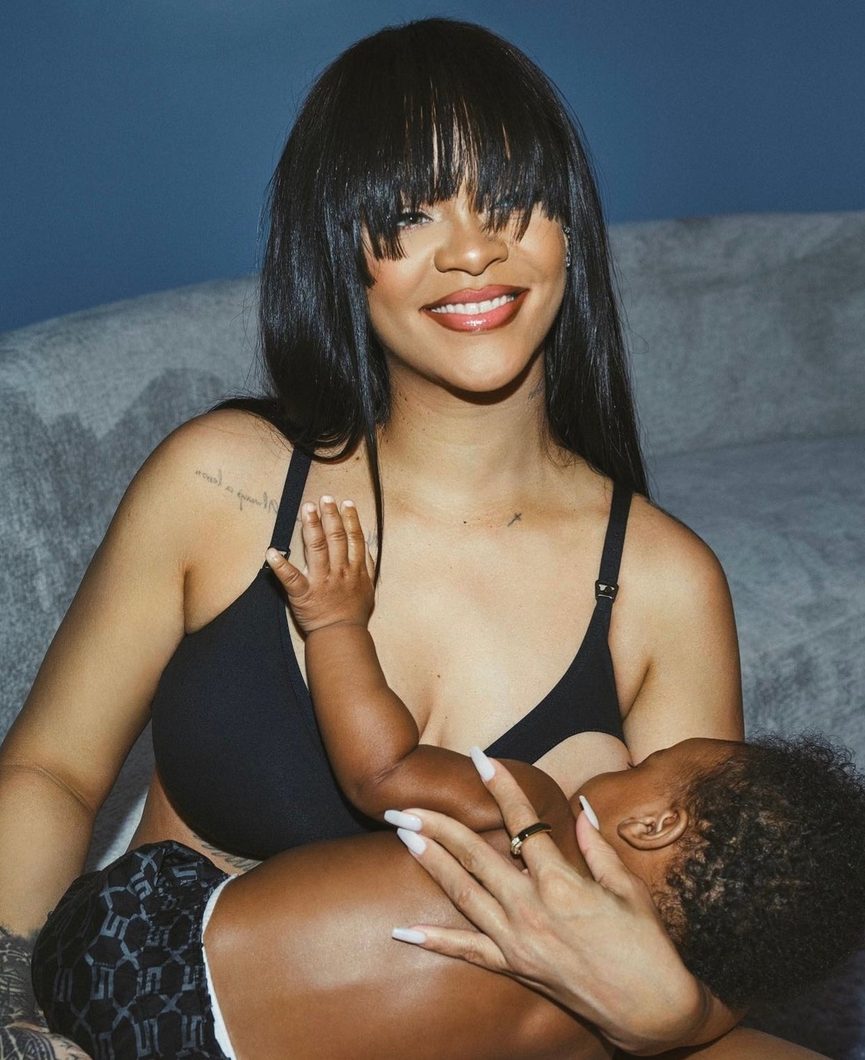 Rihanna and Baby RZA Star in Campaign for Savage X Fenty Maternity Capsule  | Complex