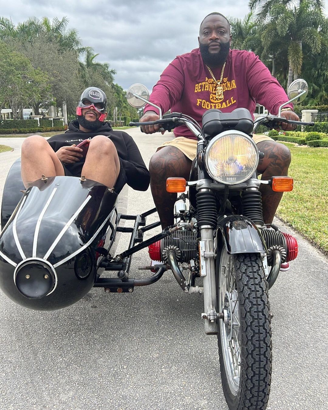 Rick Ross' Birthday Weekend Included Showing Off His Bikes and a Ride in a  1957 Bel Air - autoevolution