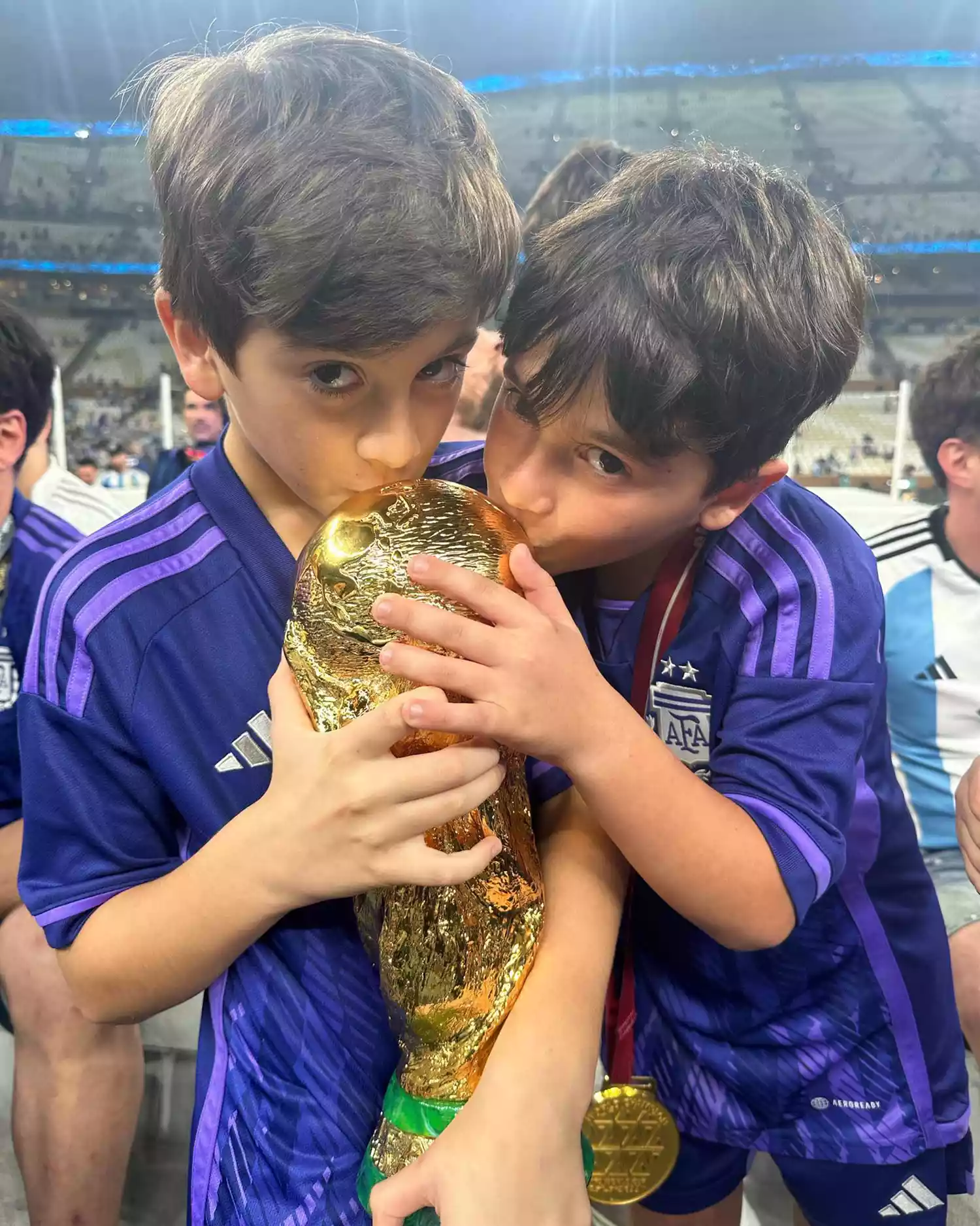 Messi Family. https://www.instagram.com/p/CmUpepQKKck/?hl=en. Antonela Roccuzzo/Instagram