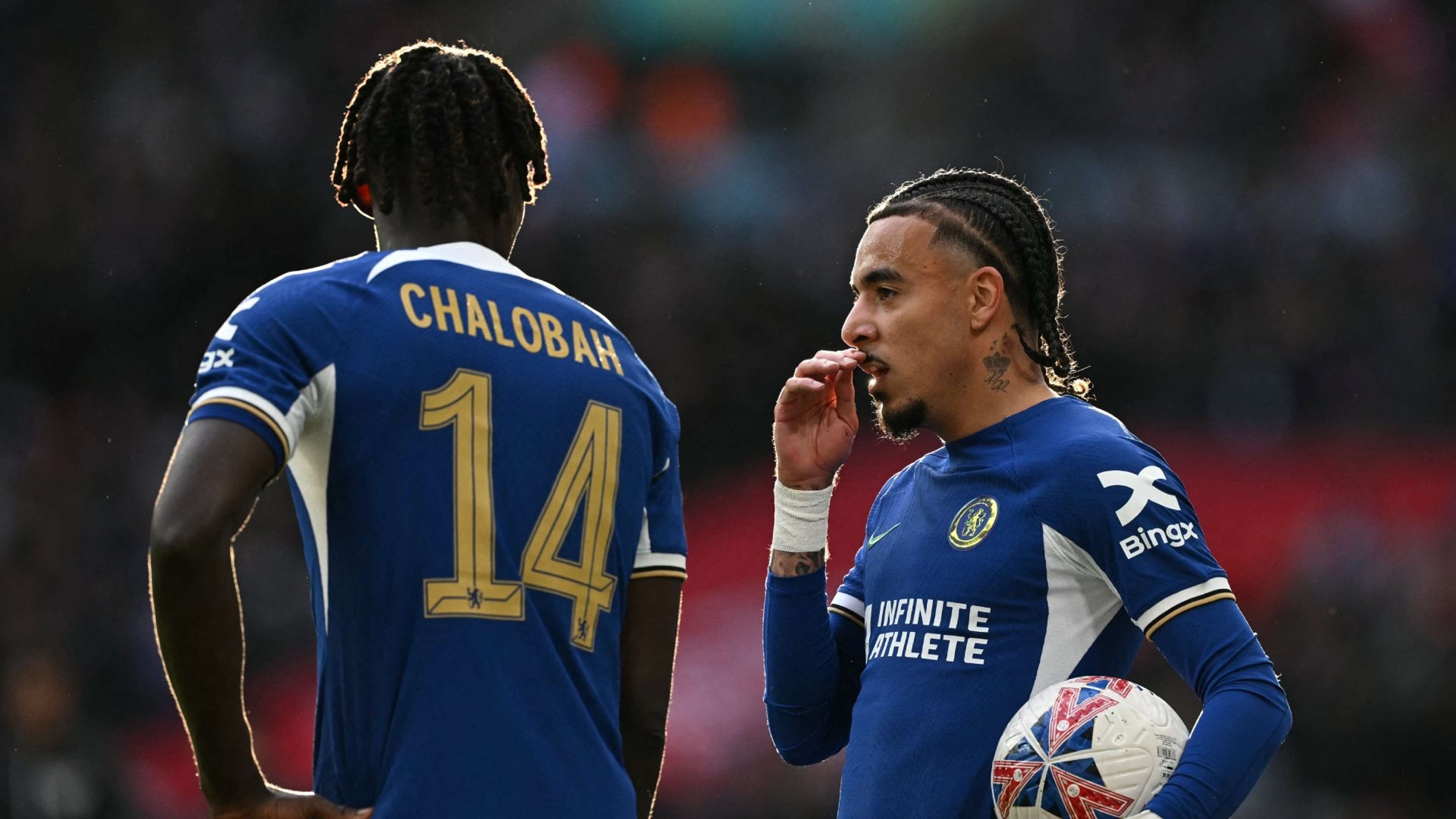 Malo Gusto Trevoh Chalobah Chelsea 2023-24