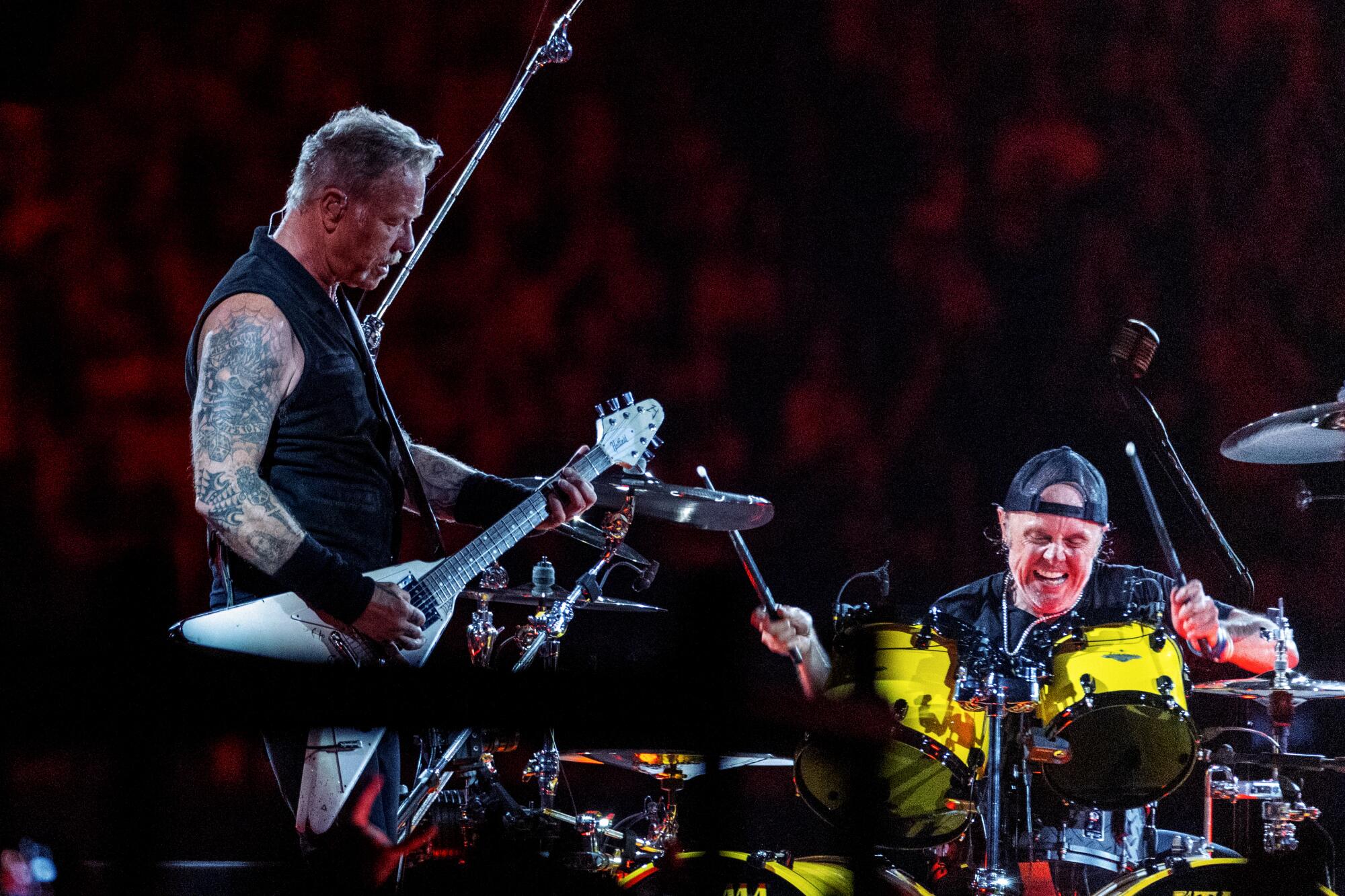 El fin de semana fue de Metallica y sus amigos - Los Angeles Times