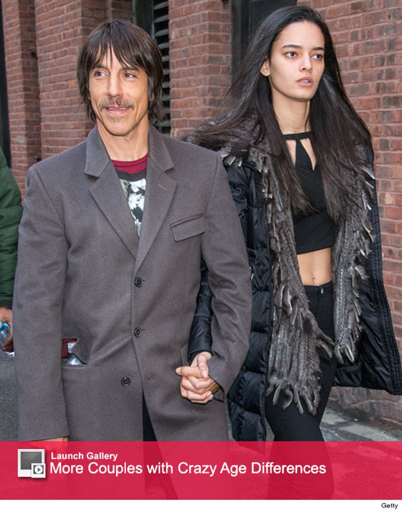 Anthony Kiedis Steps Out With New 20-Something Model Girlfriend