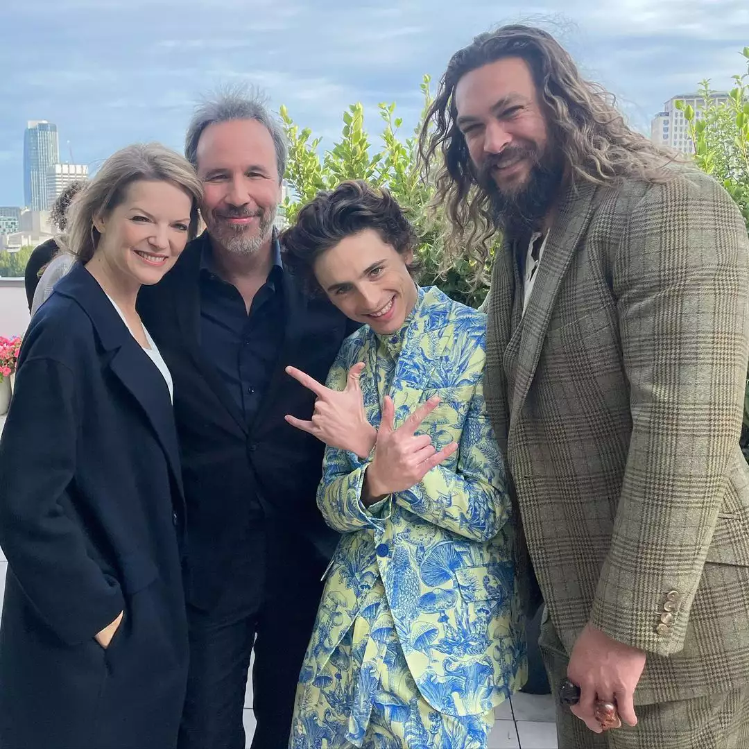 Dune Premiere - Jason Momoa, Timothee Chalamet