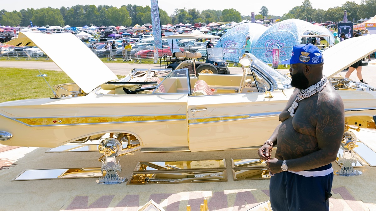 Rick Ross is set to host South America's largest annual car show at his grand villa