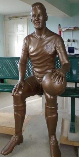 Harry Kane's statue sat unused and hidden for years