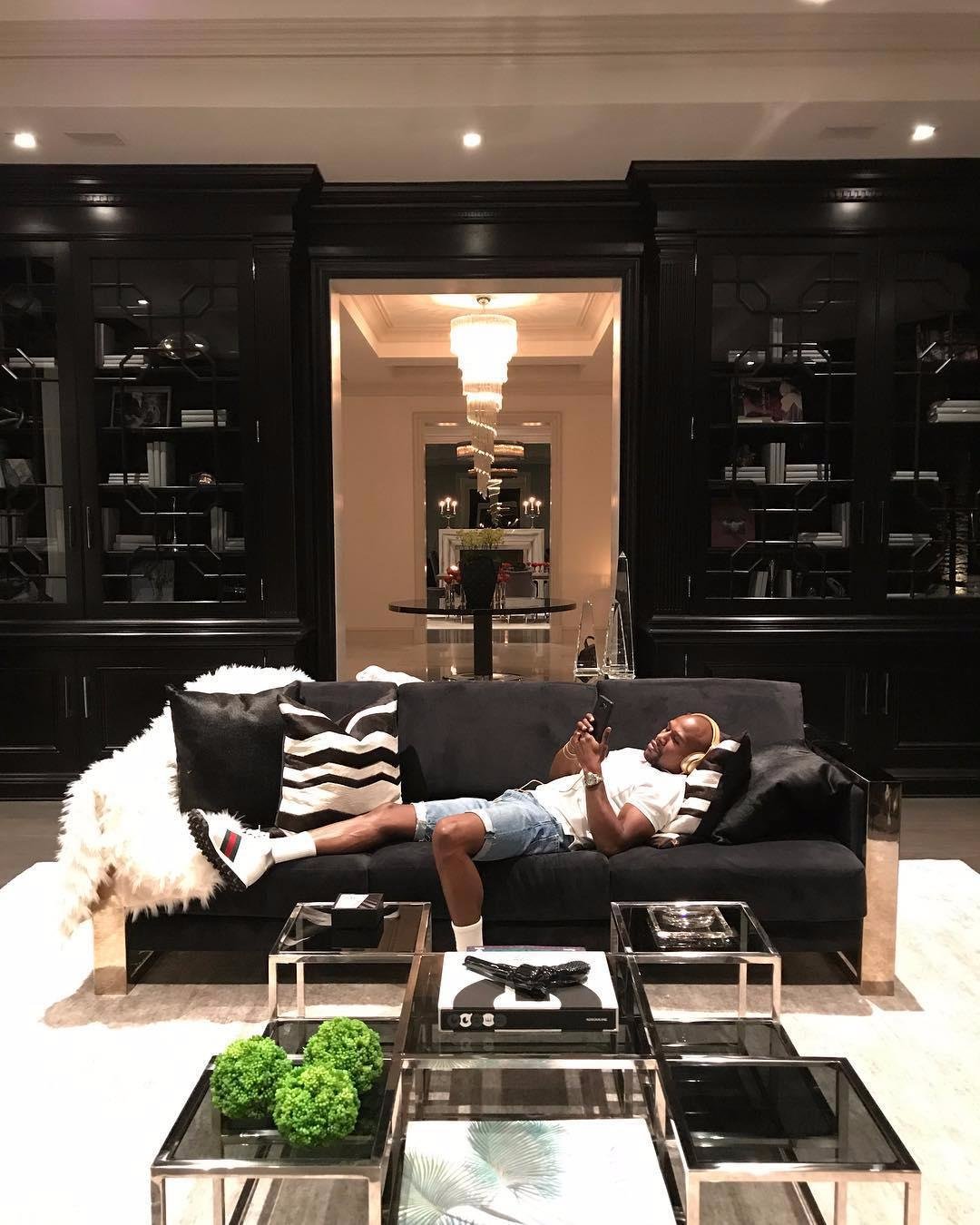 A Look Inside Every Mansion Floyd Mayweather Owns