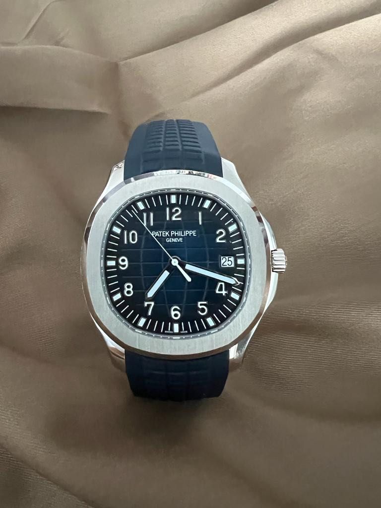 CHEAPEST!! Brand New Patek Philippe Aquanaut 5168G Blue, Luxury, Watches on  Carousell