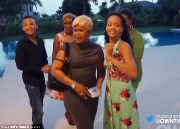 Rihanna tricks her mother Monica as she surprises her with a five bedroom  mansion during Oprah interview | Daily Mail Online