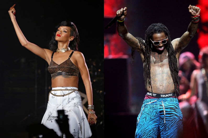 Rihanna Can't Show Nips at the Grammys, But Lil Wayne Can - SPIN