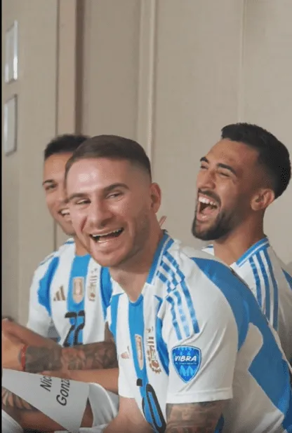 The backstage of the Argentine National Team in the preview of the Copa América