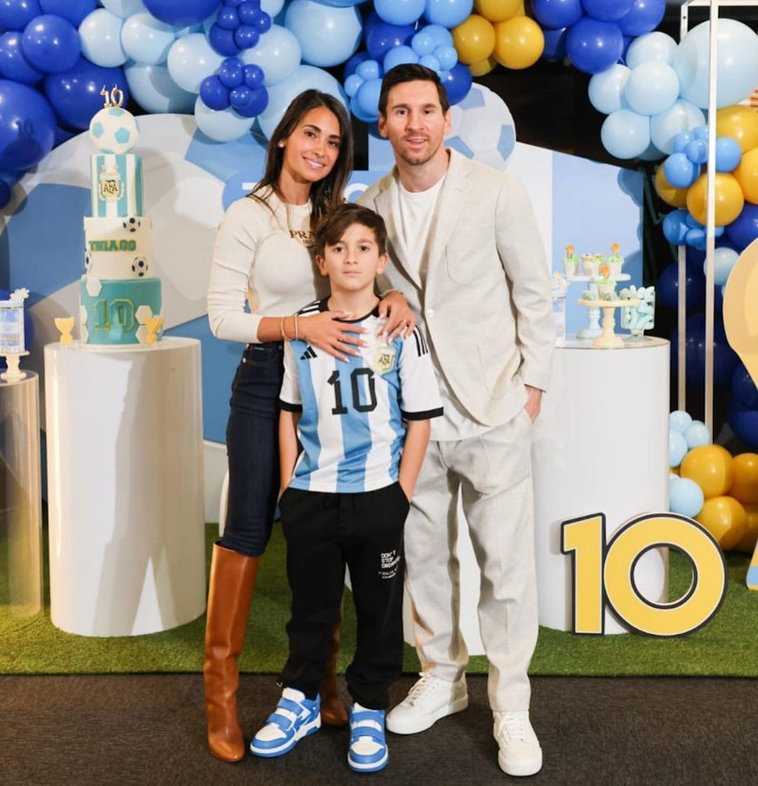 All About Lionel Messi's Children Ciro, Thiago And Mateo