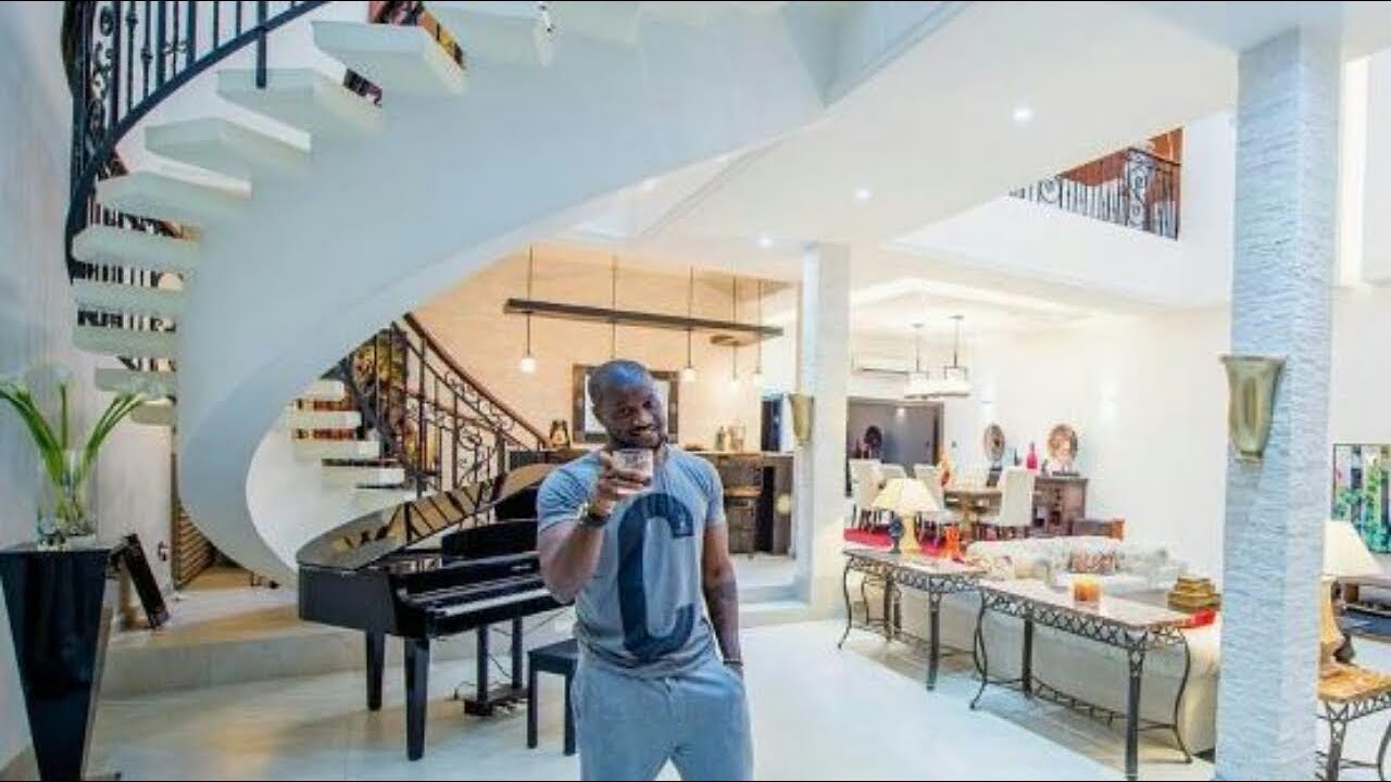 Stunning Tour of Peter Okoye's New Mansion