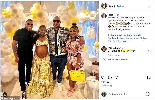 Fat Joe and his wife, Lorena Cartagena, were on the guest list