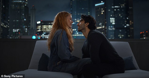 The film is set to follow the life of a woman, Lily, whose life is thrown off course when her high school love finds his way back to her; Blake and Justin Baldoni seen in the film