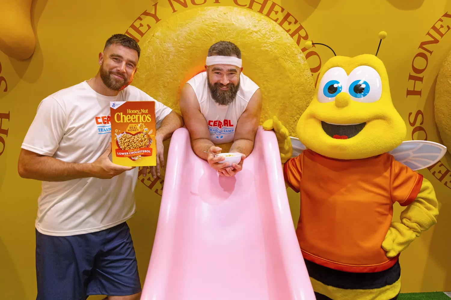 jason and travis kelce's new Kelce Mix Cereal